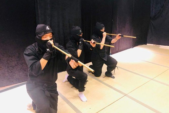 Ninja Experience (Family Friendly) at Samurai Ninja Museum KYOTO - The Samurai Outfit, Sword Master Demo, and Dress Up for Kids