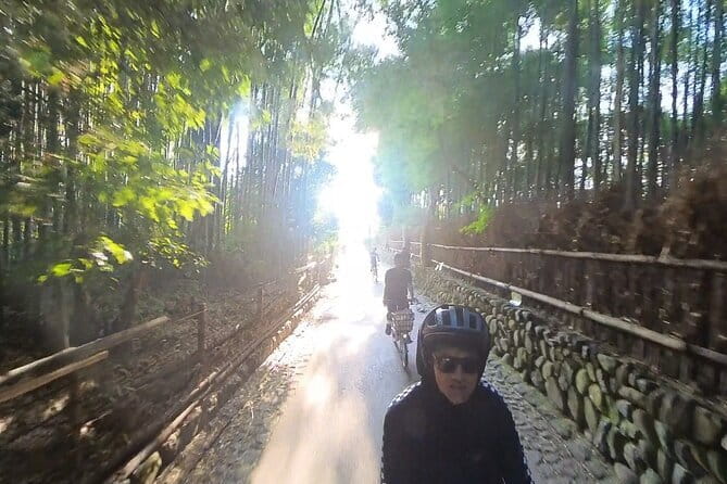 ONLY YOU in the Bamboo Forest! 4 hours E-bike tour with a local - Stop 3: Sagatoriimoto Fukatanicho and the Mt. Atago approach