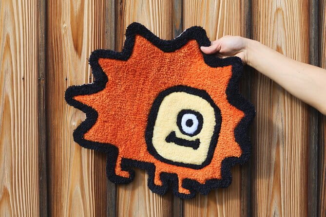 Original rugs handmade in Kyoto - Where the day begins near Shimogamo Jinja