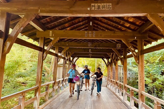 Pedal Adventure Kyoto's iconic landmarks on an e-bike tour - English Guide Stories You Can Use at Other Shrines