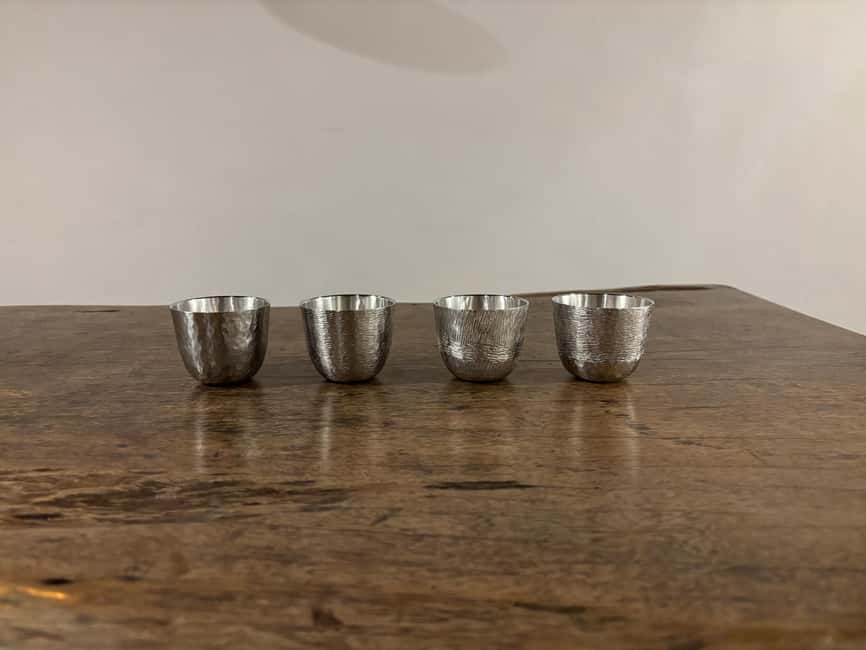 Private Pewter Sake Cup Experience with a Kyoto Artisan - What You Take Home: A Pewter Cup in a Traditional Paulownia Box