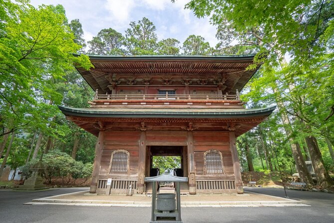 Sacred Peak and Scenic View Hieizan Enryaku ji and Hiyoshi Shrine - Stop 1: Hiyoshi Taisha Shrine under the cedars and Kogane no Oiwa