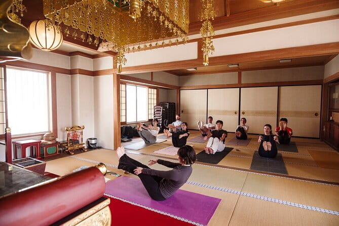 Sacred Temple Yoga Experience in Japan - A temple class that doubles as an English conversation bridge