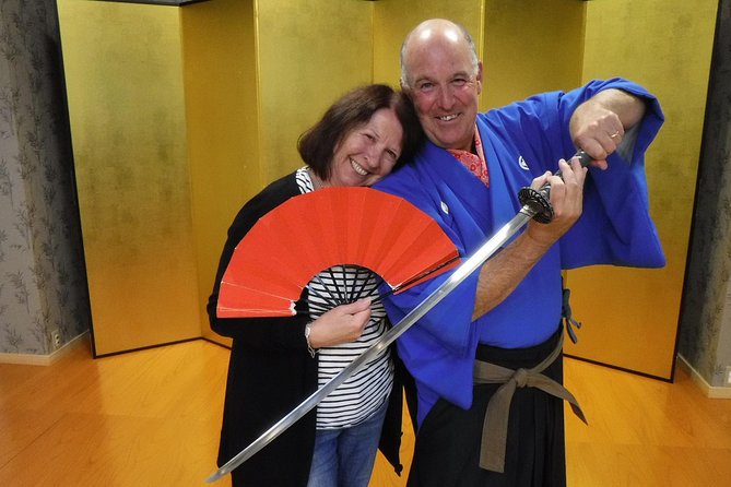 Samurai School in Kyoto: Samurai for a Day - The Costume Photo Session, Certificate, and Tenugui Towel