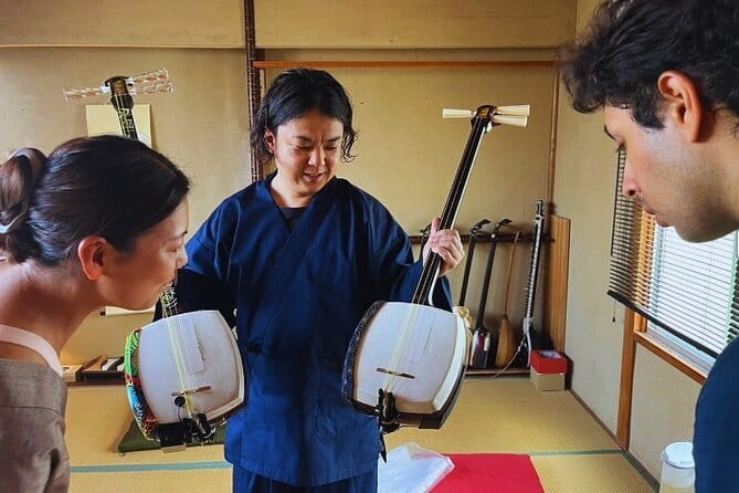 Shamisen Discovery in Kyoto 【Group】 - Meeting the Shamisen in Kyoto, at Murasakino (Dojo time)
