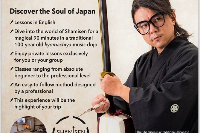 Shamisen Experience in Kyoto 【Private】 - The Traditional Song You Learn (and What You Can Do After)
