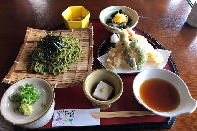 Slow Cycling Tour at Uji's Matcha Green Tea Fields and Heritage - Amagase Dam and the Amagase Bridge: the calm river stretch