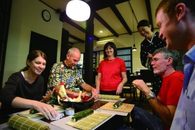 Sushi – Authentic Japanese Cooking Class – the best souvenir from Kyoto!