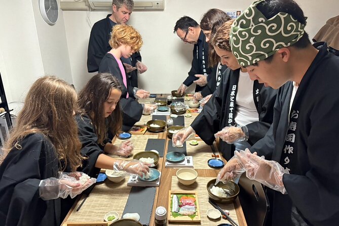 Sushi Making Experience in Kyoto - From ingredients to built sushi, with fresh local flavors