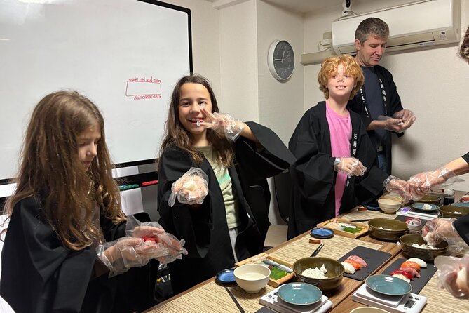 Sushi Making Experience in Kyoto - The “cozy setting” factor, and why it matters in Kyoto