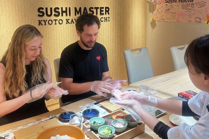 Sushi Making in Kyoto! Same-day bookings welcome! - Eating your sushi in Kyoto, plus sake if you want it