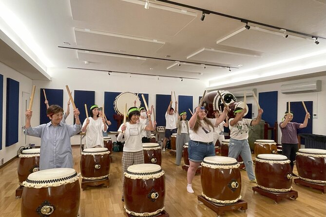TAIKO, Japanese Drum Experience from Kyoto - Taiko 101, Plus Kanji Wishes on Your Hachimaki