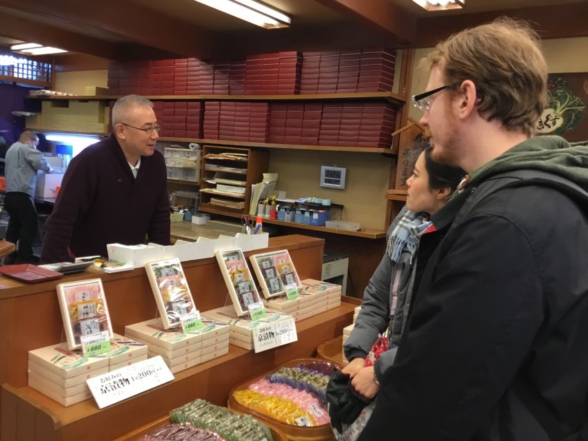 Taste of Nishiki Market Walking Food Tour with Local guide - Nishiki Tenmangu Shrine finish, a calm landing spot