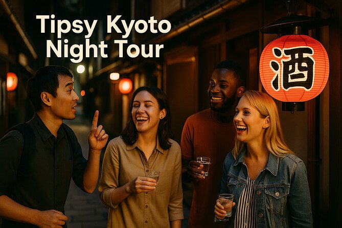 Tipsy Kyoto Night Tour - A Kyoto night that feels like a friend showed you the good spots