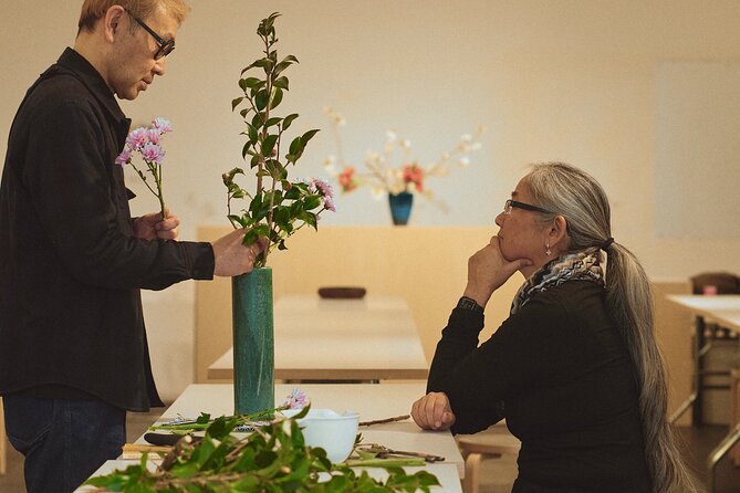 Traditional Japanese Flower Styling Workshop - Ikebana in Kyoto - Sogetsu WEST in Shimogyo Ward: A Serious Studio Without the Stuffiness