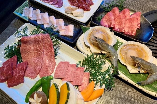 Wagyu & Seafood Yakiniku Dinner Course at Kyo Kurozakura Restaurant, Kyoto - What You Are Really Eating: A5 Kuroge Wagyu and Seafood Yakiniku